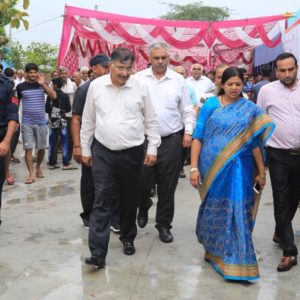 Smt Kavita Jain, Women & Child Development Minister, Government of Haryana visited the School adopted by us in Sonipat.